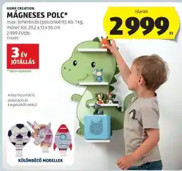 ALDI HOME CREATION MÁGNESES POLC ajánlat
