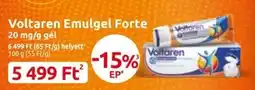 Benu Gyógyszertárak Voltaren Emulgel Forte ajánlat
