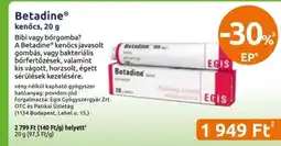 Benu Gyógyszertárak Betadine ajánlat