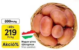 Tesco Magyar piros újburgonya ajánlat