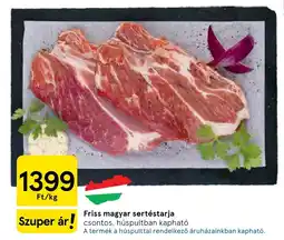 Tesco Friss magyar sertéstarja ajánlat