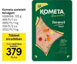 Tesco Kometa szeletelt ajánlat