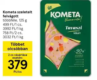 Kometa szeletelt