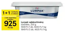 Tesco Lurpak vajkészítmény többféle ajánlat