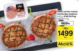 Tesco Tesco sertés-marha hamburger pogácsa ajánlat