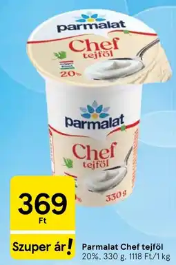 Tesco Parmalat Chef tejföl ajánlat