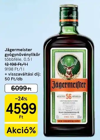 Jägermeister gyógynövénylikőr