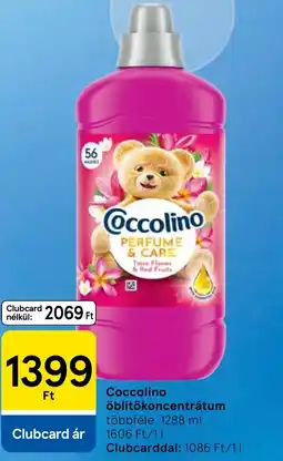 Tesco Coccolino öblítőkoncentrátum ajánlat