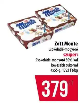 Zott Monte Csokoládé-mogyoró