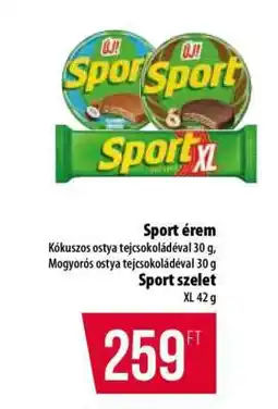 Coop Sport érem / Sport szelet ajánlat