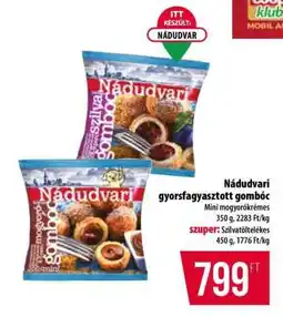 Coop Nádudvari gyorsfagyasztott gombóc ajánlat