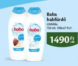 EcoFamily Baba habfürdő ajánlat