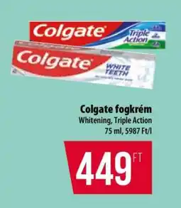 Coop Colgate fogkrém ajánlat