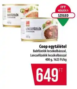 Coop Coop egytálétel ajánlat