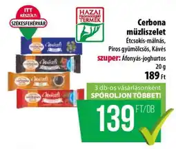 Coop CERBONA Müzliszelet ajánlat