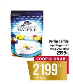 Coop Delfin halfilé ajánlat