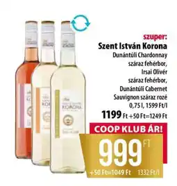 Coop Szent István Korona ajánlat