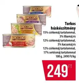 Coop Torkos húskészítmény ajánlat
