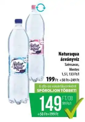 Coop NATURAQUA ÁSVÁNYVÍZ ajánlat