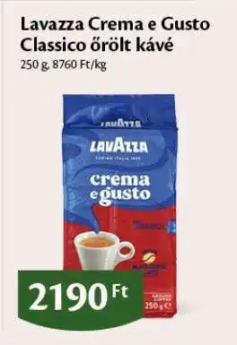 Lavazza Crema e Gusto Classico őrölt kávé