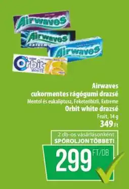 Coop Airwaves cukormentes rágógumi draszé ajánlat