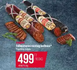 Coop Félméteres vastag kolbász ajánlat