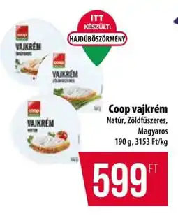 Coop Coop vajkrém ajánlat
