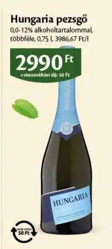 EcoFamily Hungaria pezsgő ajánlat