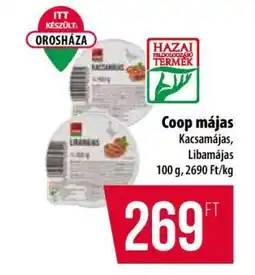 Coop Coop májas ajánlat