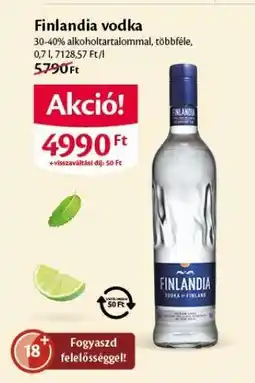 EcoFamily FINLANDIA Vodka ajánlat