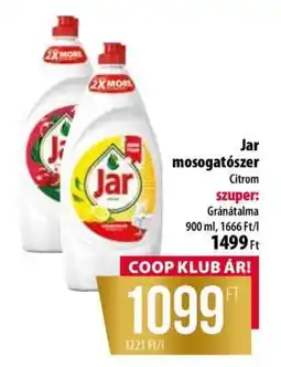 Coop JAR Mosogatószer ajánlat