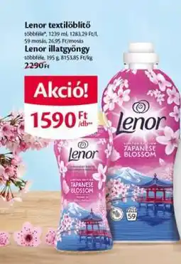 EcoFamily Lenor textilöblítő ajánlat