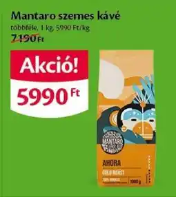 EcoFamily MANTARO Szemes kávé ajánlat