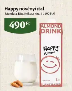 EcoFamily Happy növényi ital ajánlat