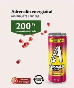 EcoFamily ADRENALIN Energiaital ajánlat
