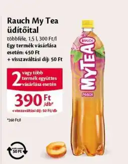EcoFamily Rauch My Tea Üdítőital ajánlat