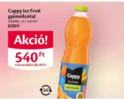 EcoFamily Cappy Ice Fruit gyümölcsital ajánlat