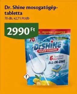 EcoFamily Dr. Shine mosogatógép-tabletta ajánlat