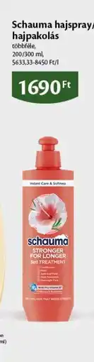 EcoFamily Schauma hajspray/hajpakolás ajánlat