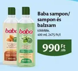 EcoFamily Baba sampon / sampon és balzsam ajánlat