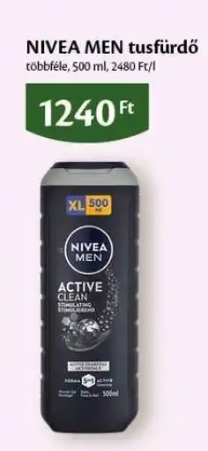 EcoFamily NIVEA MEN Tusfürdő ajánlat