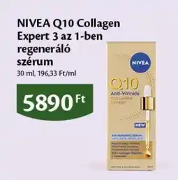 EcoFamily NIVEA Q10 Collagen Expert 3 az 1-ben regeneráló szérum ajánlat