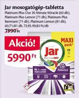 EcoFamily Jar Mosogatógép-tabletta ajánlat