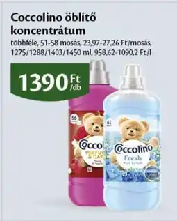 EcoFamily Coccolino Öblítő Koncentrátum ajánlat