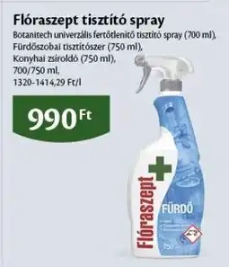 EcoFamily Flóraszept tisztító spray ajánlat