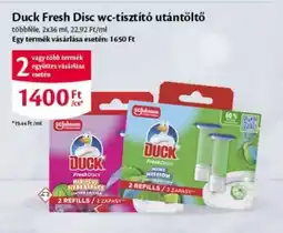 EcoFamily Duck Fresh Disc wc-tisztító utántöltő ajánlat