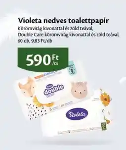 EcoFamily Violeta Nedves Toalettpapír ajánlat