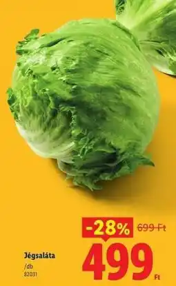 Lidl Jégsaláta ajánlat