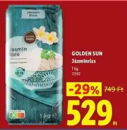 Lidl GOLDEN SUN Jázminrizs ajánlat
