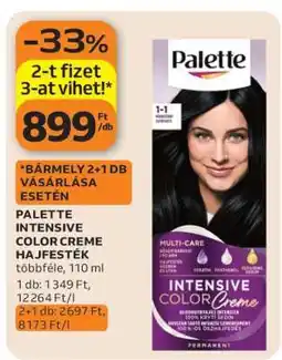 Auchan Palette Intensive Color Creme hajfesték ajánlat